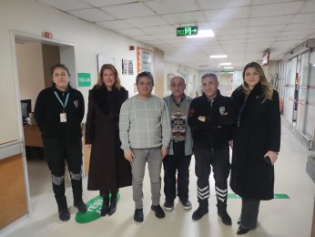 14 Mart Tıp Bayramı ziyareti