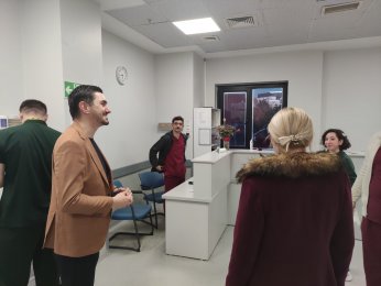 14 Mart Tıp Bayramı ziyareti