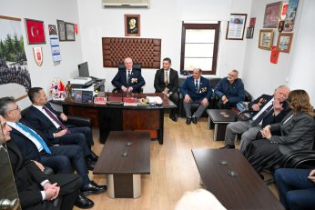Gazi ve Şehit Yakınlarına Anlamlı Ziyaret