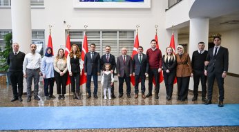 Personele Bayramlaştı