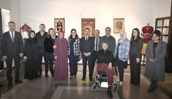 Yaşayan İnsan Hazineleri Sergisinin Açılışına Katıldı