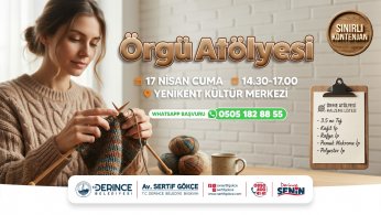 Örgü Atölyesi’ne Davetlisiniz