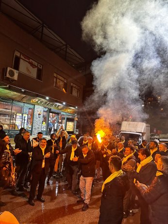 Şölen Havasında Karşıladılar