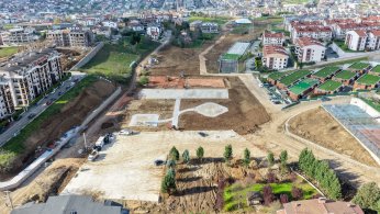 Yeşilyurt Millet Bahçesi Şekilleniyor