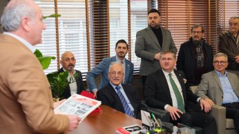 Murat Karayalçın'dan Erdem Arcan'a 'Hayırlı Olsun' Ziyareti