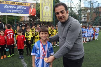 Futbol turnuvasıyla renklendi
