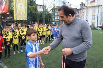 Futbol turnuvasıyla renklendi