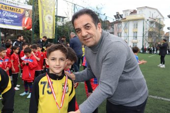 Futbol turnuvasıyla renklendi