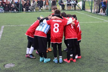Futbol turnuvasıyla renklendi