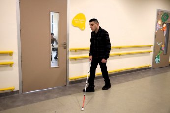 “beyaz baston” eğitimiyle değişti