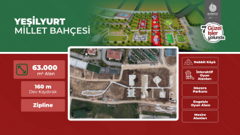 7 YILDA 185 PARK VE DEV MİLLET BAHÇELERİ