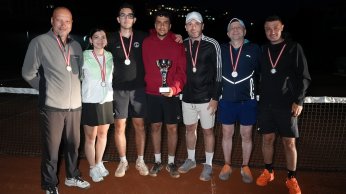 Tenis Şampiyonası Düzenlendi