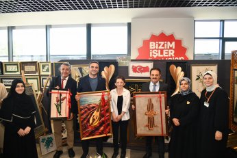 Emek ve Üretim Sergilendi