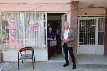 Asfalt Çalışmalarını Yerinde İnceledi