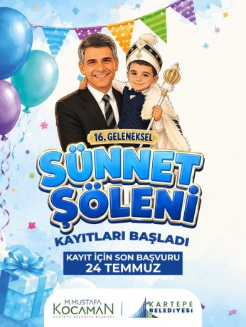 Sünnet Şöleni İçin Kayıtlar Başladı