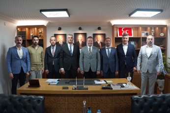 Başkan Emengen’e hayırlı olsun ziyareti