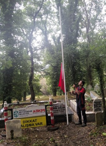 Hakkaniye Şehitliği’ne anlamlı dokunuş