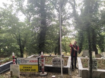 Hakkaniye Şehitliği’ne anlamlı dokunuş