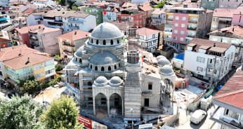 Kuruçeşme Merkez Camii yeni yüzüne kavuşuyor