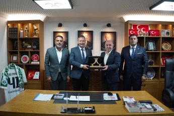 Başkan Emengen’e hayırlı olsun ziyareti!