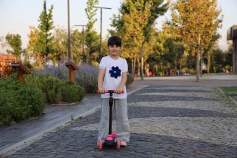 Bu parkın her köşesinde hayat var
