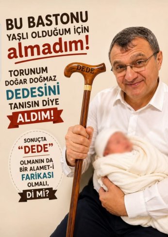 Doç. Dr. Ali Yeşildal Genç Yaşta Dede Oldu