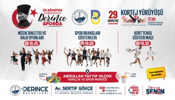 Derince’de Spor Şöleni