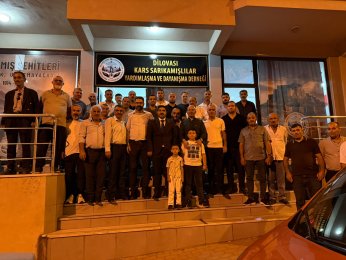 Kars Sarıkamışlılar Derneği’ne ziyaret