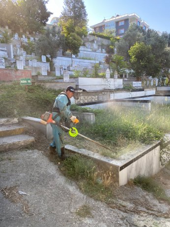 Mezarlıklara kesintisiz bakım