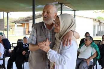 Doğayla buluştu