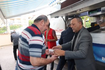 Yenimahalle’de Cuma ikramı