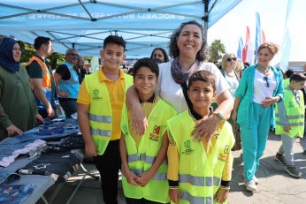 Körfez’de 1 ton atık toplandı