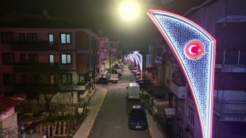 Başaran Caddesi'ni baştan sona yeniledi
