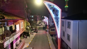 Başaran Caddesi'ni baştan sona yeniledi
