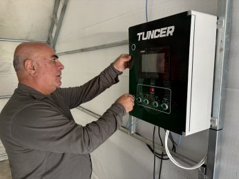 Kırsal kalkınmaya mantar üretim çadırı desteği