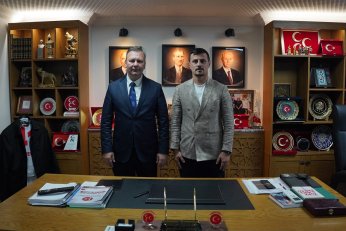 İL BAŞKANI ENES EMENGEN’E ZİYARET