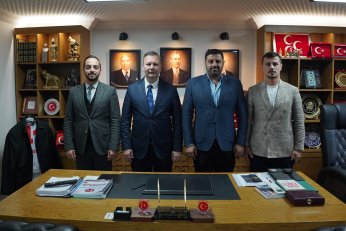İL BAŞKANI ENES EMENGEN’E ZİYARET