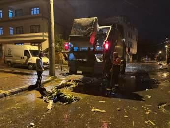 Temizlik Çalışmaları Sürüyor
