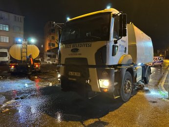 Temizlik Çalışmaları Sürüyor