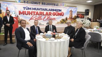 Muhtarların gününü kutladı