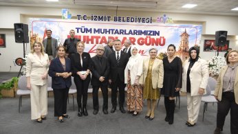 Muhtarların gününü kutladı
