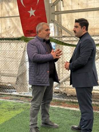 Diliskelesi Spor'a malzeme desteği!