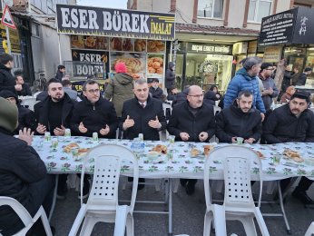 1200 Kişilik İftar Sofrası Kuruldu