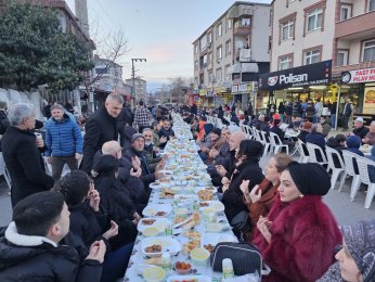 1200 Kişilik İftar Sofrası Kuruldu