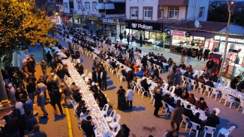 1200 Kişilik İftar Sofrası Kuruldu