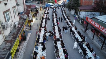 1200 Kişilik İftar Sofrası Kuruldu