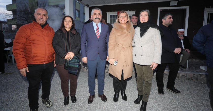 Gebzeli vatandaşlarla iftar sofrasında buluştu