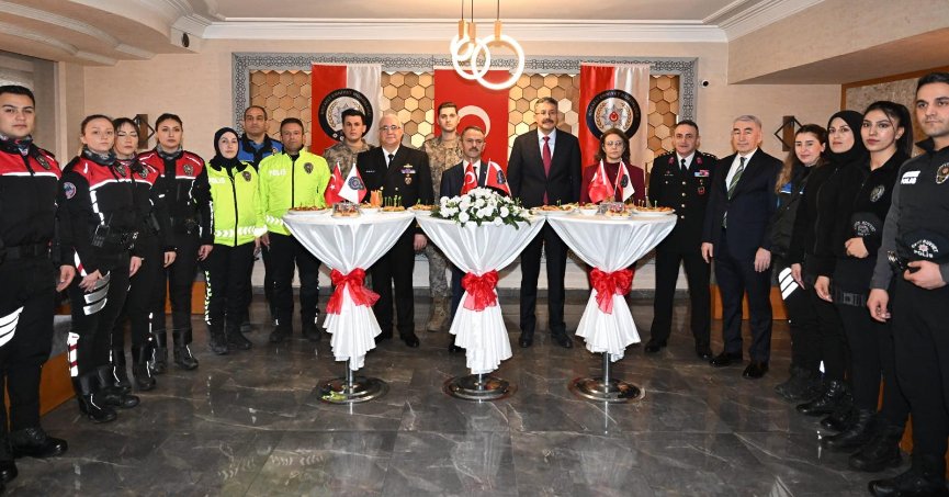 Bayram Mesaisindeki Emniyet Personeline Sürpriz Ziyaret