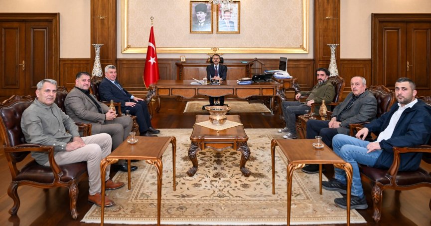 Vali Aktaş'a Ziyaret