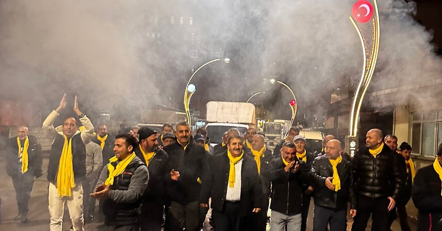 Şölen Havasında Karşıladılar